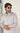 Elegant Light Grey Cotton Pathani Suit for Men with Designer Placket – BCMR 04629