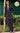 Shadan Farooqui wearing a black designer kurta with brown piping and matching pants